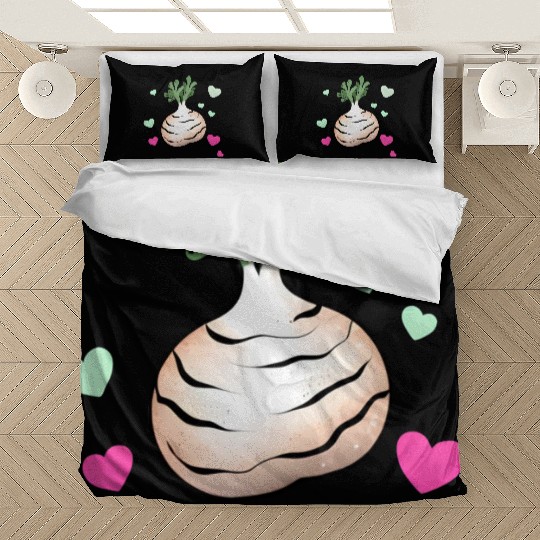 Turnip Love Valentine's Day Hearts Bedding Sets