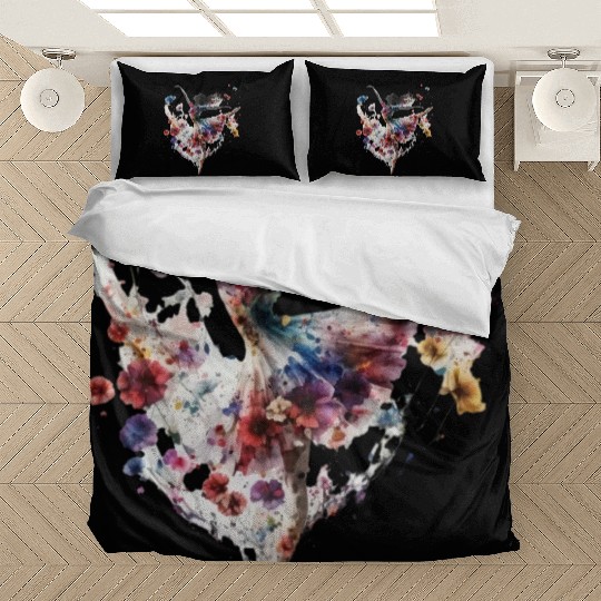 transparent ballet girl world ballet day Bedding Sets