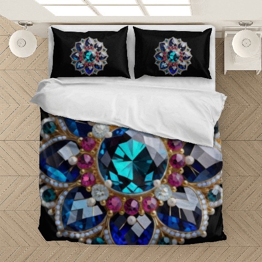 Gorgeous Gemstone Brooch: A Radiant Statement Piec Bedding Sets