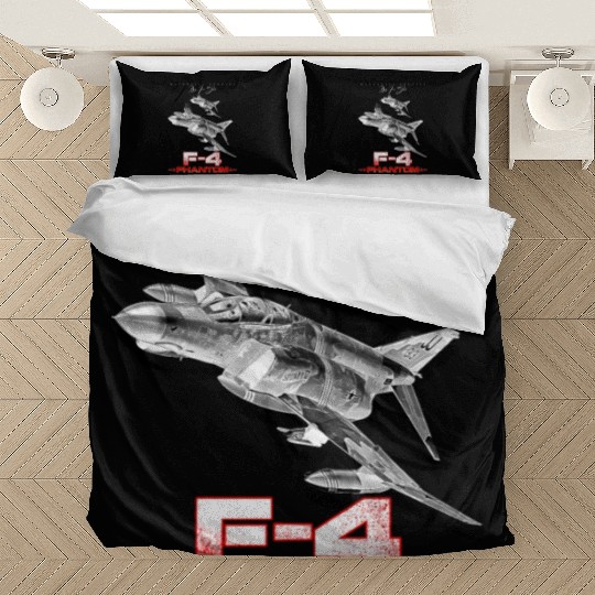 F-4 Phantom Us Air Force Fighter jet Bedding Sets