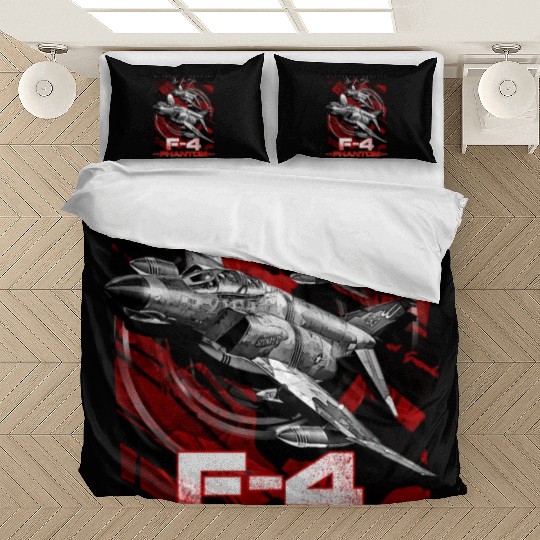 F-4 Phantom Us Air Force Fighter jet Bedding Sets