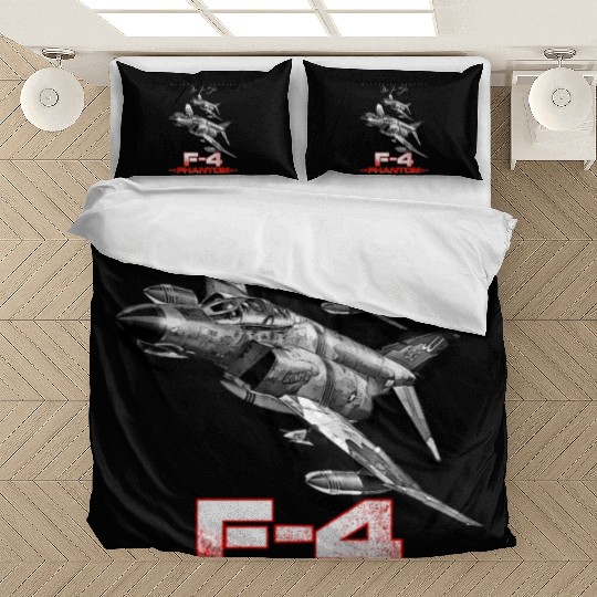 F-4 Phantom Us Air Force Fighter jet Bedding Sets