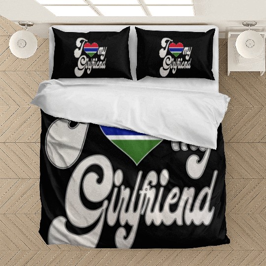 GambiaI Love My Gambian Girlfriend Bedding Sets