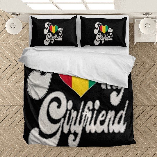 GuineaI Love My Guinean Girlfriend Bedding Sets