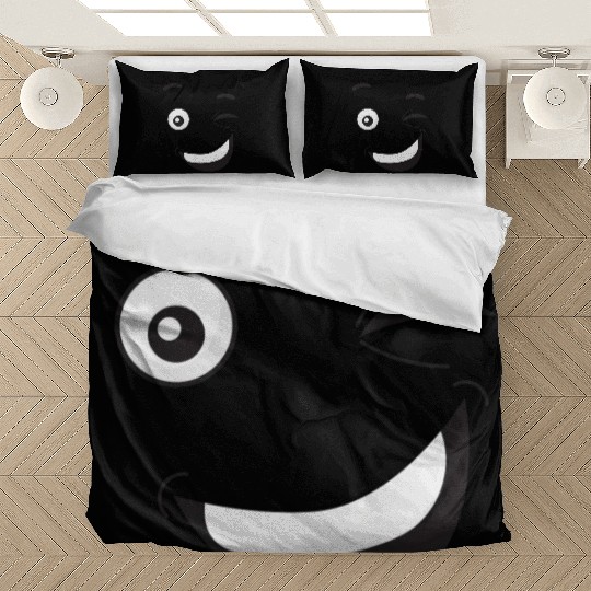 happy face with wink Bedding Sets