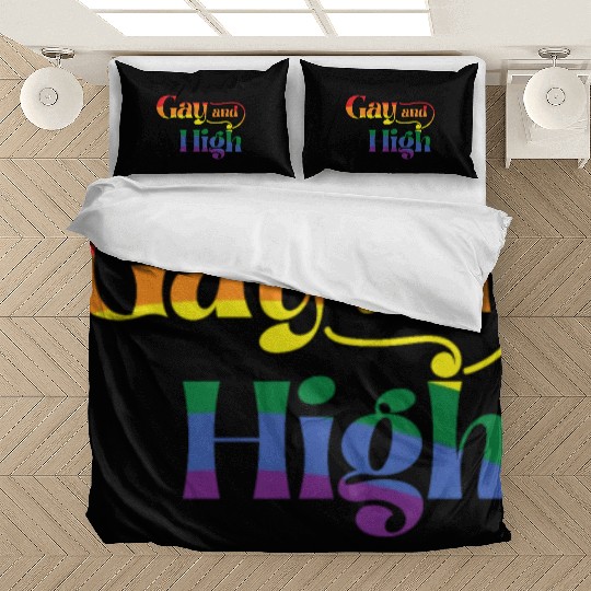 Gay Pride LGBTQ LGBT Bisexual Gay and High Bedding Sets