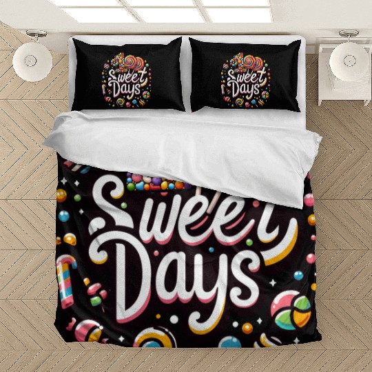 School Bedding Sets, 100 Sweet Days Cute Candies
