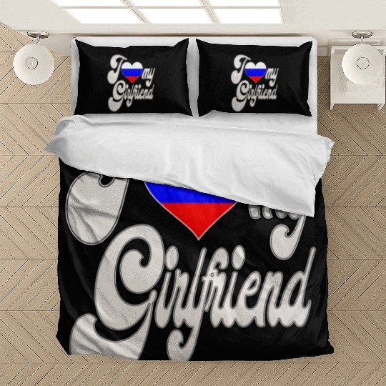 RussiaI Love My Russian Girlfriend Bedding Sets