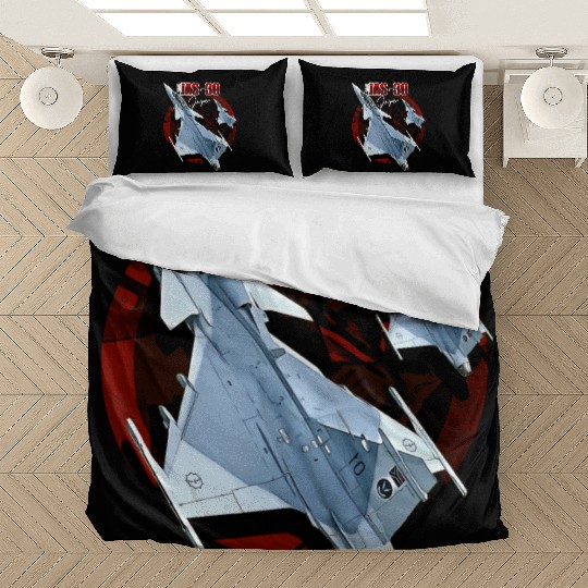 Saab JAS39 Gripen Swedish Fighterjet Aircraft Bedding Sets