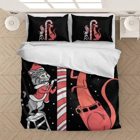 Delicious Candy Cane Foodie and Candy Lover Gift Bedding Sets