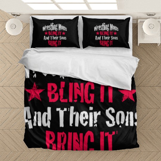 Blink it Wrestling Mom Passion Is Gift Bedding Sets