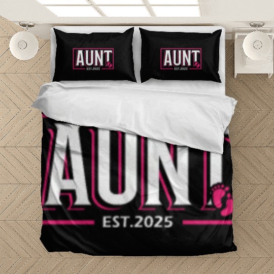 Aunt Est 2025 Baby Birth Babysitting Babysitter Bedding Sets