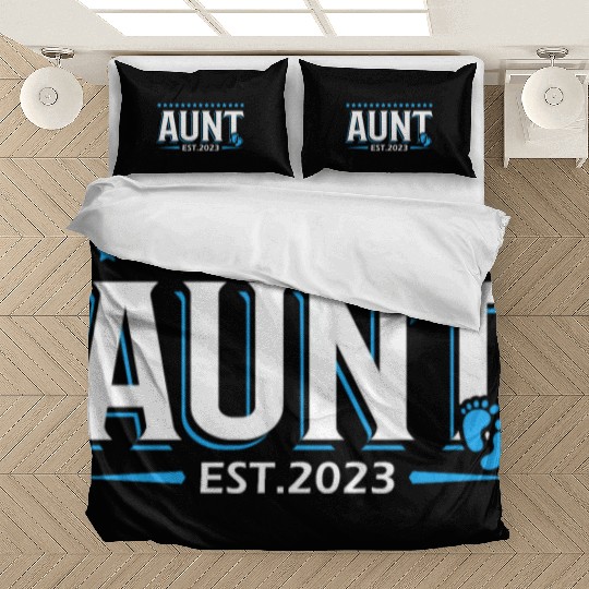 Aunt Est 2023 Baby Birth Babysitting Babysitter Bedding Sets