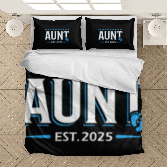 Aunt Est 2025 Baby Birth Babysitting Babysitter Bedding Sets