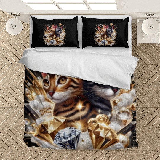 Fabulous Bengal Kittens Bedding Sets