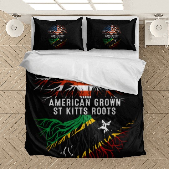 American Grown St Kitts Roots Tree Saint Kitts Fla Bedding Sets