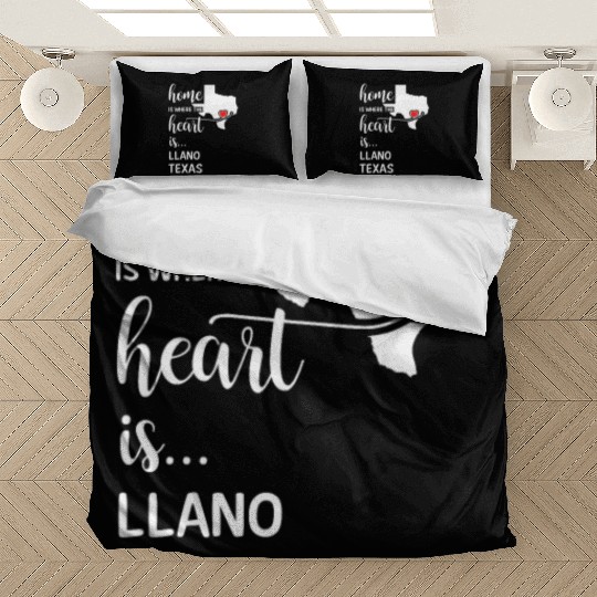 Llano County Texas Is Where My Heart Is Gift Bedding Sets