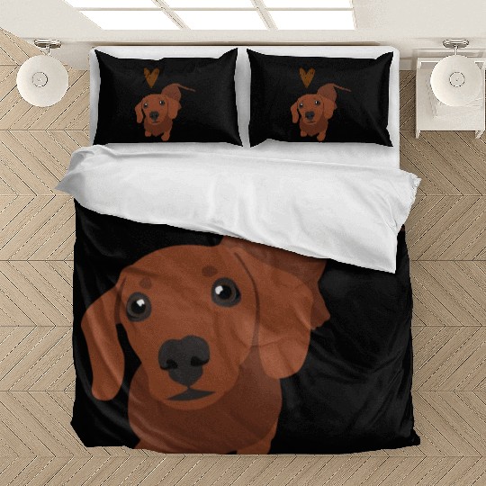 Dachshund Bedding Sets, Funny Gift for Dachshund Lover