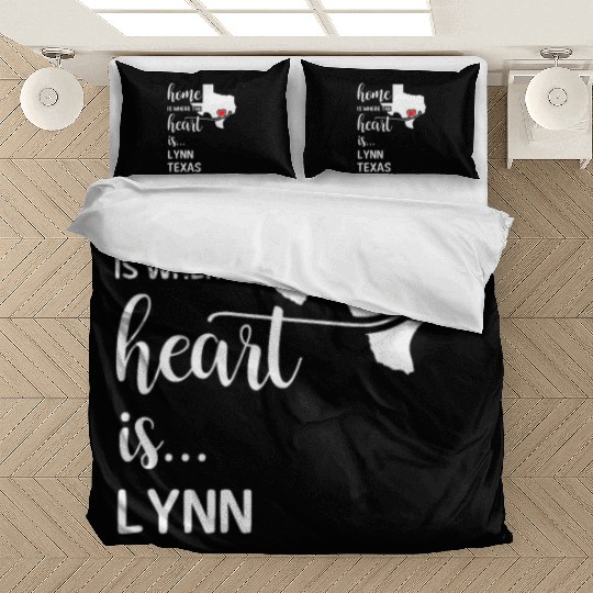 Lynn County Texas Is Where My Heart Is Gift Bedding Sets