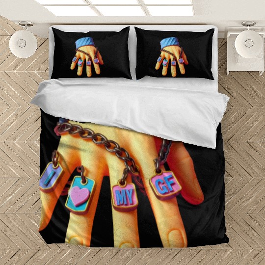 I Love My Girlfriend Bedding Sets
