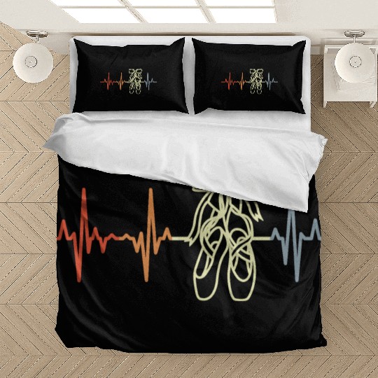 Vintage Ballet Shoes Heartbeat Bedding Sets