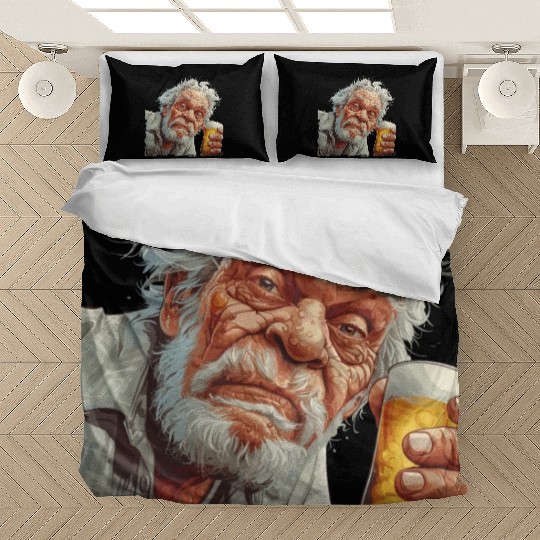 Beer Drinker Outfit Father's Day Men's Evening Bedding Sets