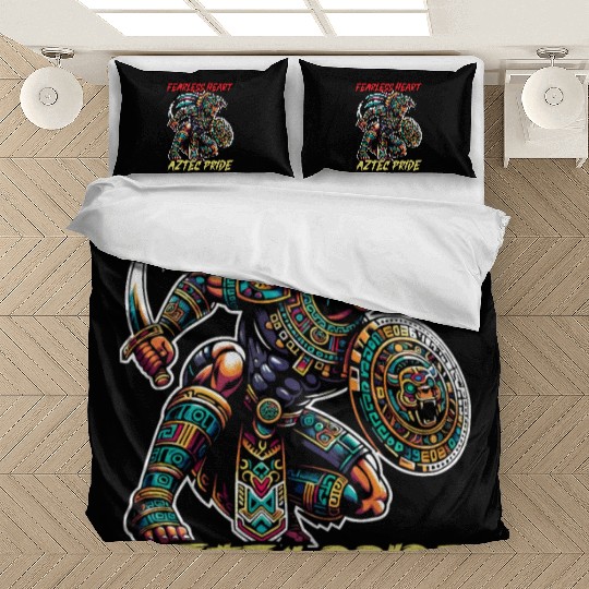 Aztec Jaguar Warrior Aztec Culture Indigenous Bedding Sets