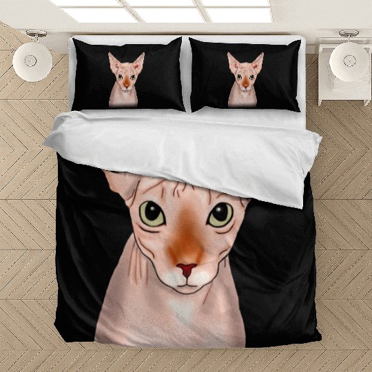 Sphynx cat, Cat Mom, Cat Dad, Cat Lover, Feline Bedding Sets