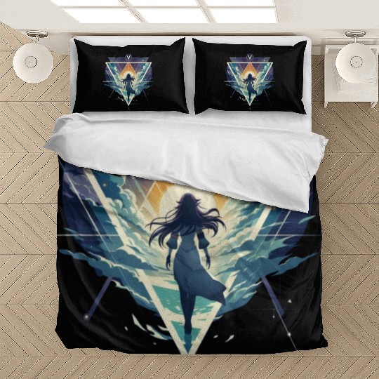 Fantasy Spiritual Enlightenment Journey into Myste Bedding Sets