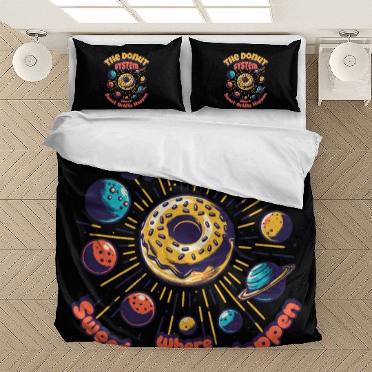 Donut Solar System Bedding Sets