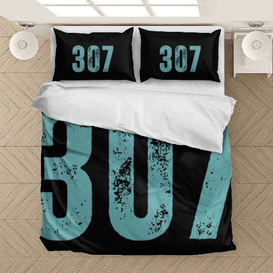 307 Area Code Wyoming Bedding Sets