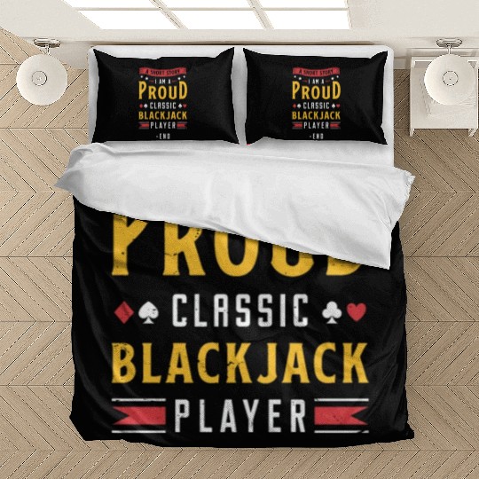 Classic Blackjack A Short Story I Am A Card Player Bedding Sets