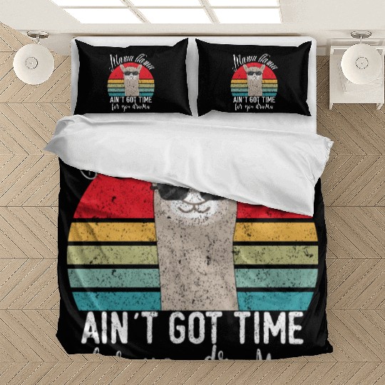 I Like Llamas and Maybe 3 People Funny Llama Lover Bedding Sets