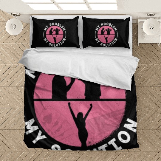 Cribbage Player My Problem My Pictogram Mom Dad Bedding Sets