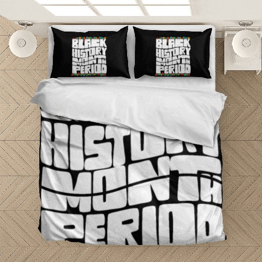Black History Month Period African American Pride Bedding Sets