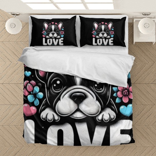 French bulldog puppy Bedding Sets