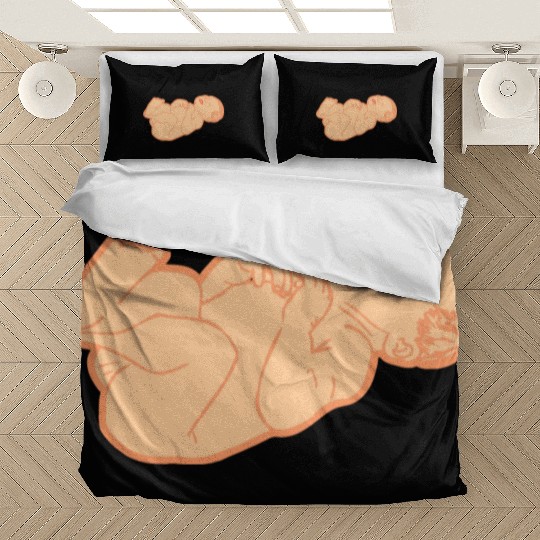 Newborn baby white skin color Bedding Sets