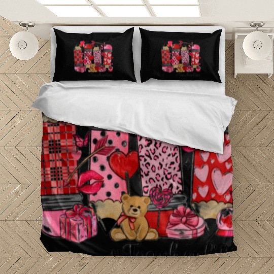 valentines day teacher life Bedding Sets