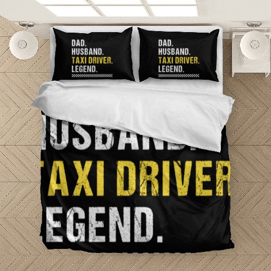 Dad Taxi Driver Bedding Sets