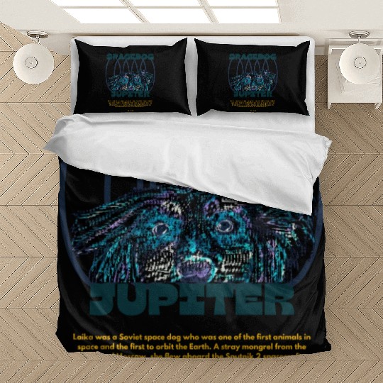 Futuristic Dog Art (Type Writer) Bedding Sets