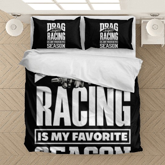 Funny Drag Race Drag Racing Gift Bedding Sets