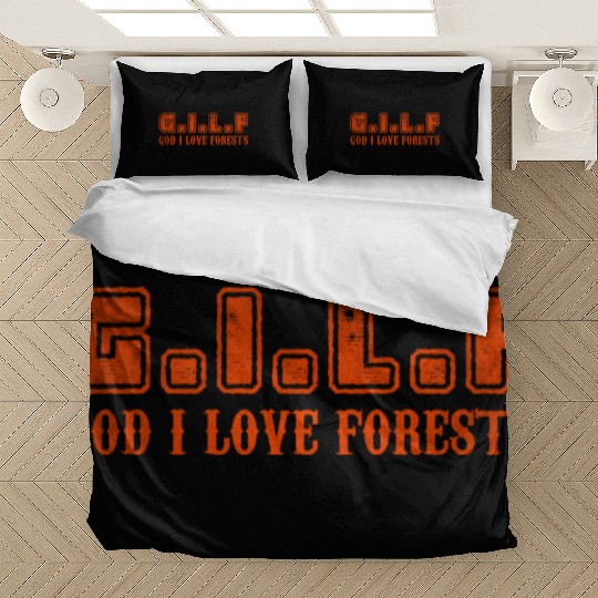God I love forests Bedding Sets