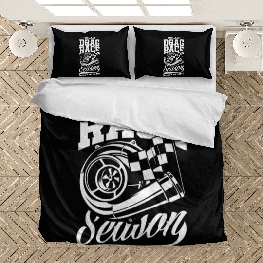 Funny Drag Race Drag Racing Gift Bedding Sets