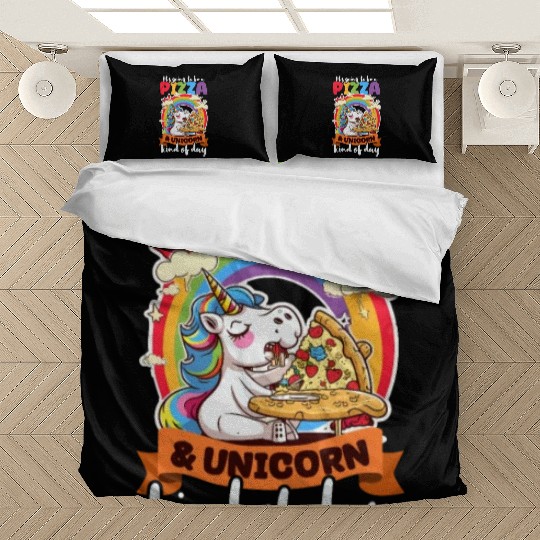 Unicorn Pizza Unicorn Kind Of Day Bedding Sets