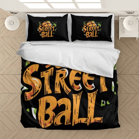 design a illustration street basketball Bedding Sets