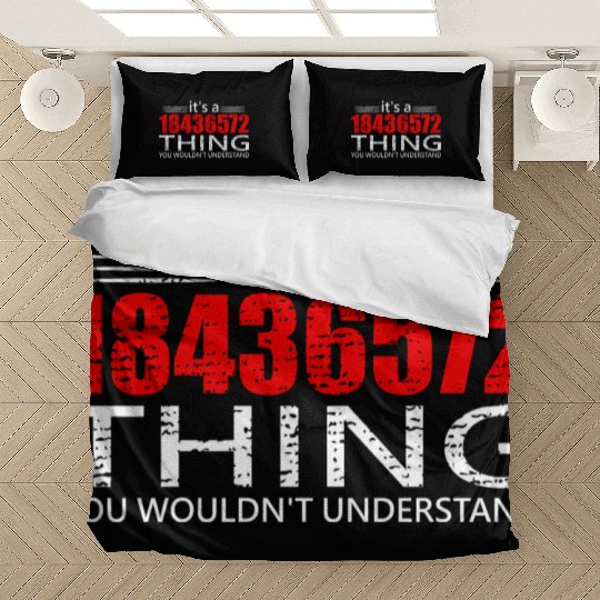 It's A 18436572 Thing Funny V8 Engine Car Guy Bedding Sets