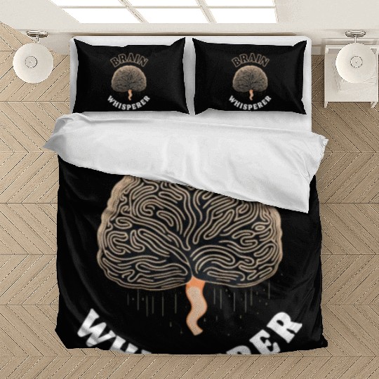Psychologist Brain Whisperer Bedding Sets