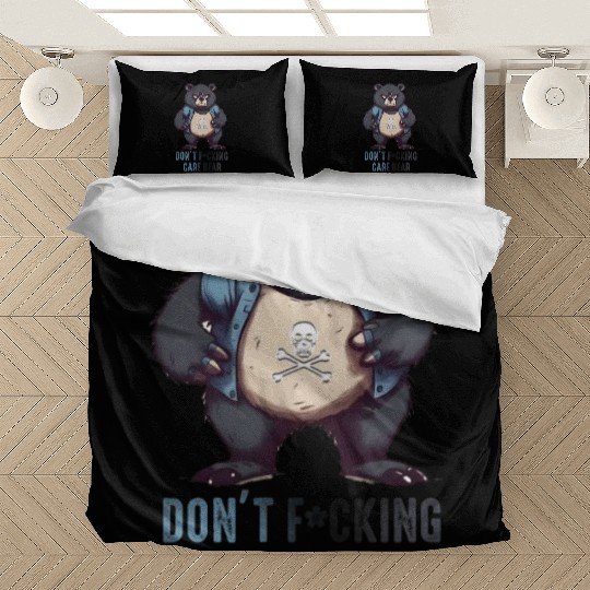 Don't F*cking Care Bear Bedding Sets