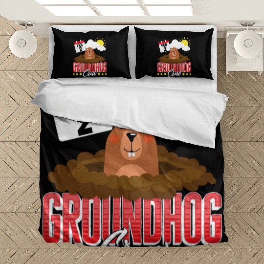 Groundhog Bedding Sets, Groundhog Crew Predicting Spring