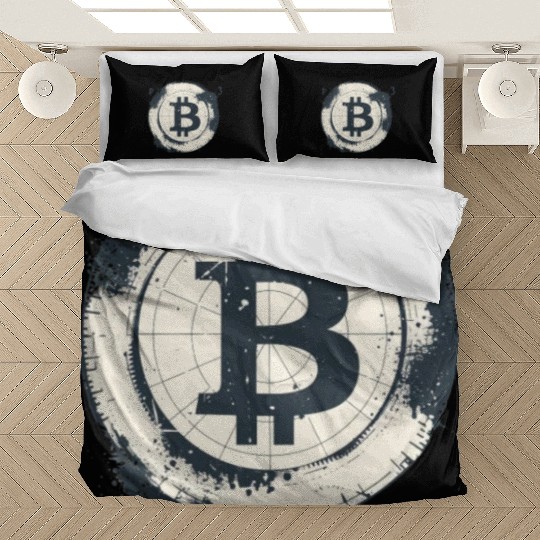 Happy Pi day 3.14 Math Teacher Crypto Bitcoin Bedding Sets